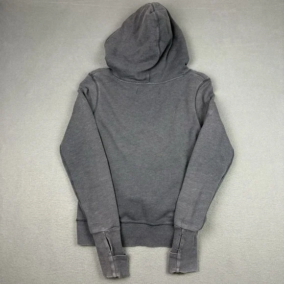 FOX Racing Motocross Hoodie Gray Medium Women's Active Sweatshirt Y2K - Picture 2 of 9